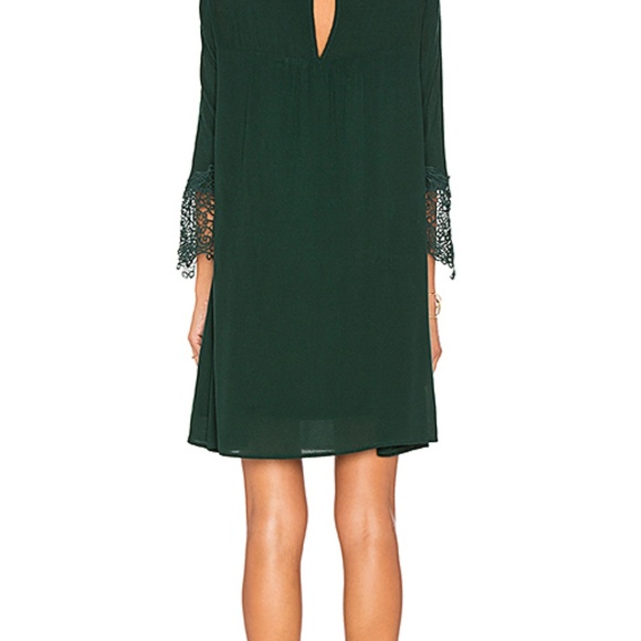 BB Dakota Green Lace Dress Sz Small - Picture 2 of 5